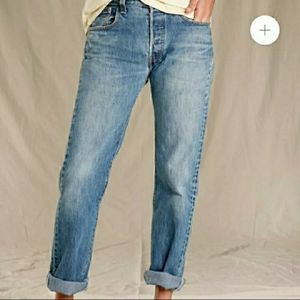 VTG Levi's red tab 501 button fly jeans